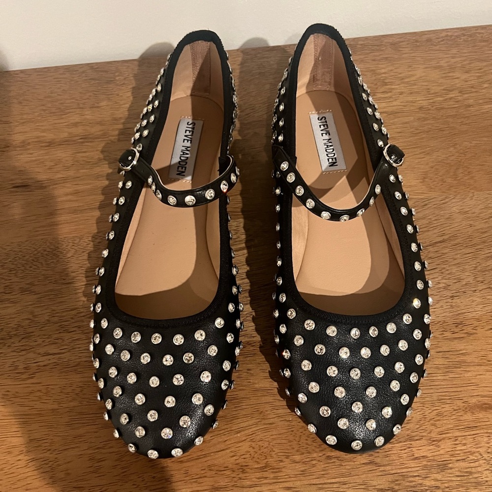 Steve Madden Rhinestone Flat